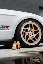 Ford Mustang on Vossen Wheels (LC-104T) 2017 года